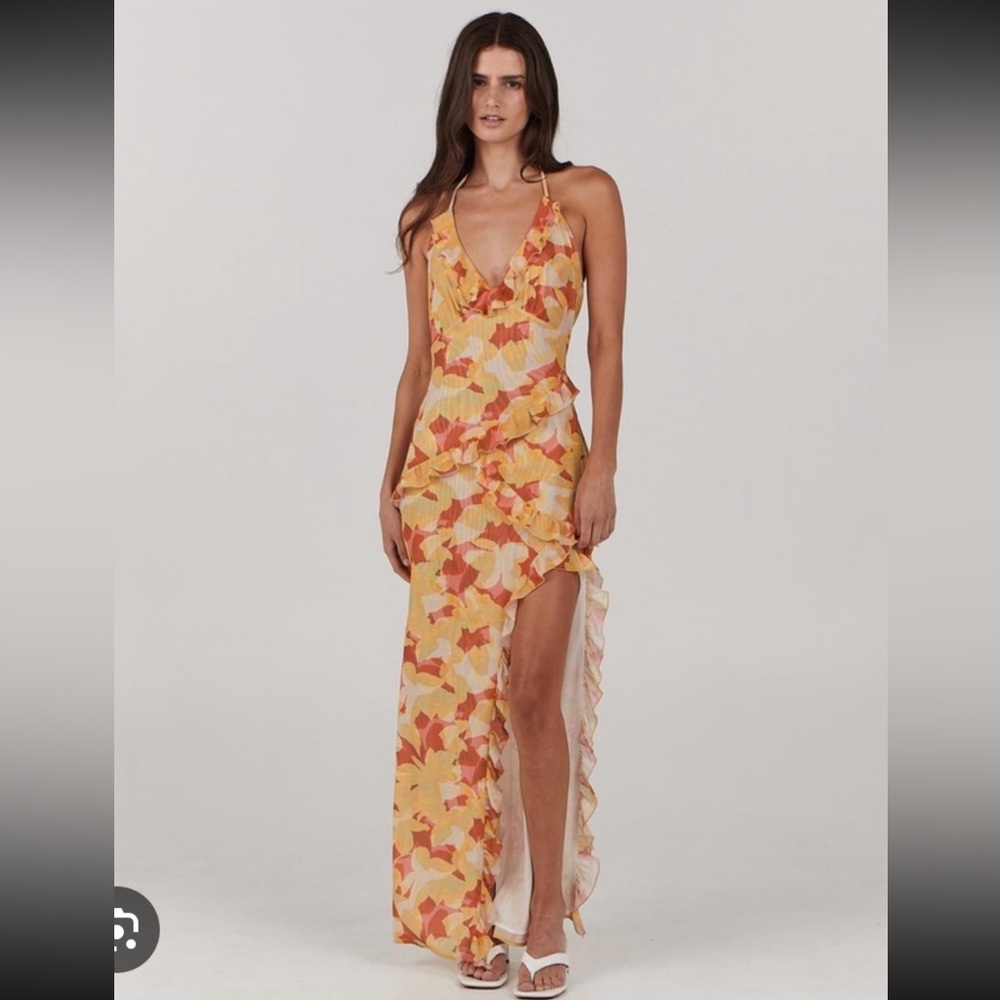Charlie holiday Autumn floral Dress